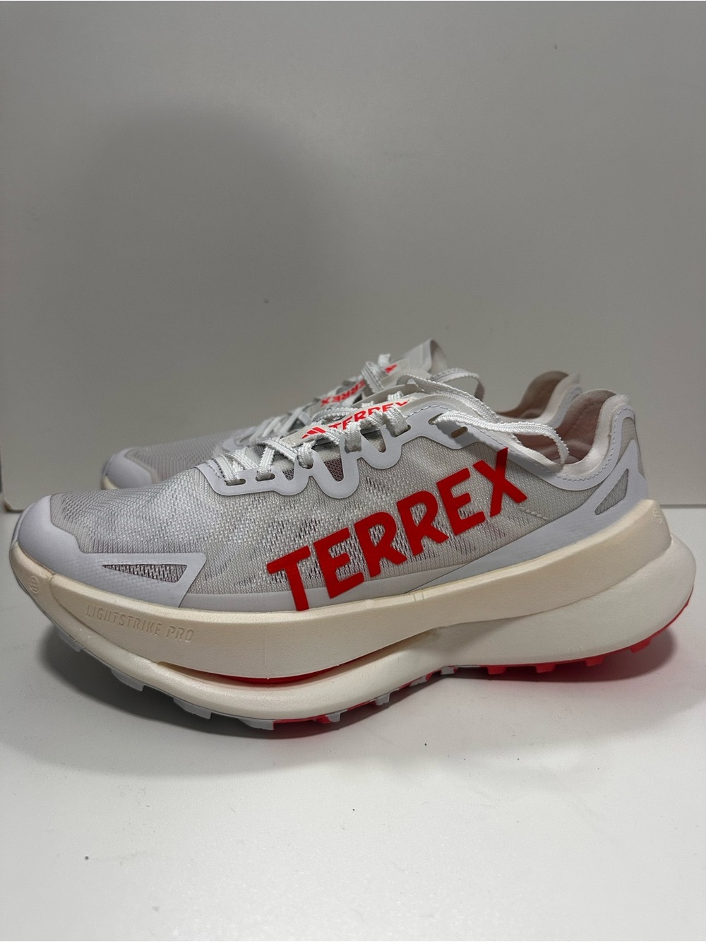 Adidas Terrex Agravic Speed Ultra Trail Running Shoes Ultra Cloud White / Impact